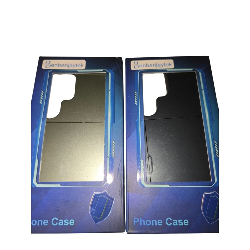 Lot Of 2 Galaxy S25 Ultra Wallet Case&Card Holder 2X Screen Protector, Card Slot